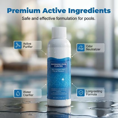 Dobshow® Swimming Pool Purifier – Clear Water Treatment Solution