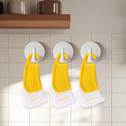 MCOIKY® Silicone Kitchen Scraper – Clean Pans & Plates with Ease