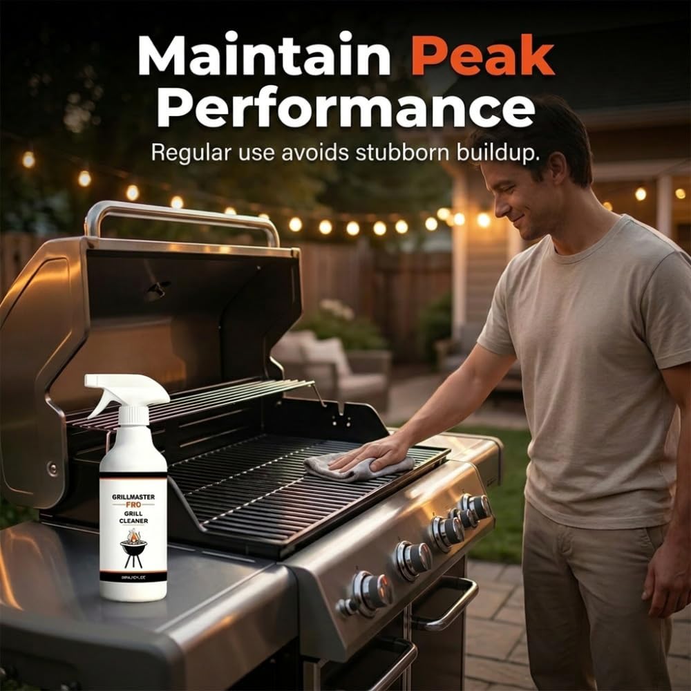 Dobshow® Pro Grill Cleaner – Powerful BBQ Grill Degreaser Spray