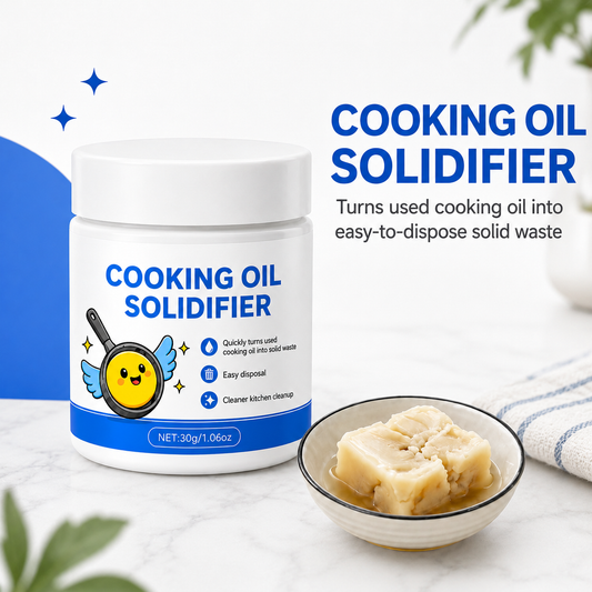 Dobshow® Cooking Oil Solidifier – Easy Used Oil Disposal for a Cleaner Kitchen