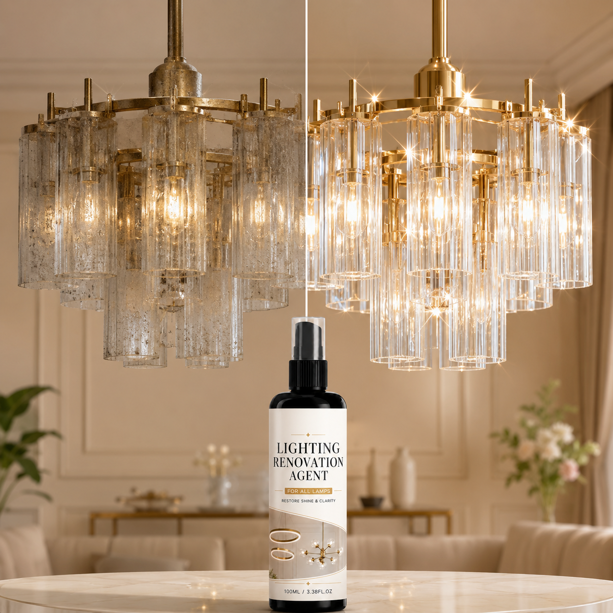 Dobshow® Lighting Renovation Spray – Restore Shine & Clarity for Lamps